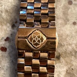 Kendra Scott rose gold Apple Watch band